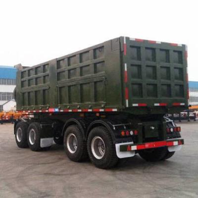 Китай Низкий трейлер Tipper Drawbar цапфы 30T 4 расхода топлива CIMC продается