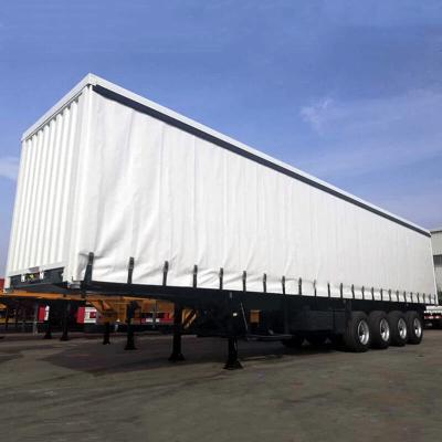 Cina Curtainsider Van Semi Trailer asciutto in vendita