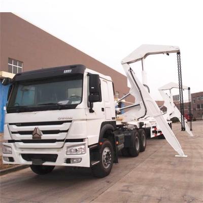 中国 37Ton 45Ton 20Ft 40Ftの容器の側面の揚げべらのトラックのトレーラー 販売のため