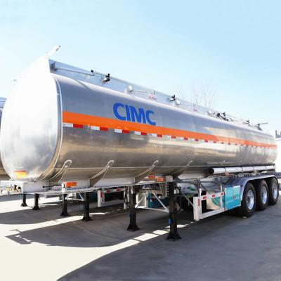 China CIMC 50CBM Tri Axle Stainless Steel Tanker Trailer for sale