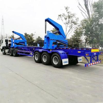 China 3 axles 37T 45Ton Shipping Container Side Loader for sale