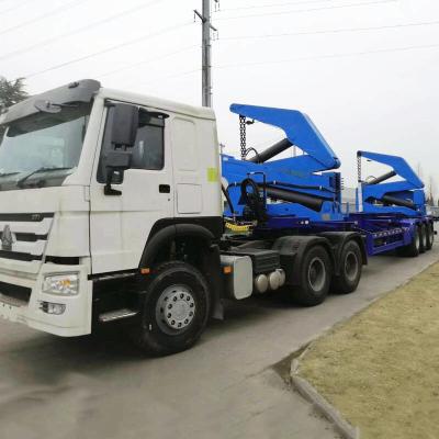 China CIMC 20Ft 40Ft Shipping Container Side Loader Trailer for sale