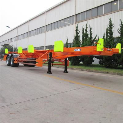 China Mechanical Suspension Carbon Steel 40Ft Bomb Cart Trailer for sale