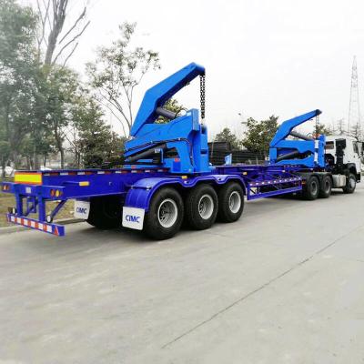 China 45 Ton 3 Axles Working 4000mm Container Side Loader for sale