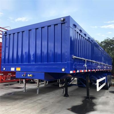 China 196 Hydraulic Cylinder 34 Ton CIMC Side Tipper Trailer for sale