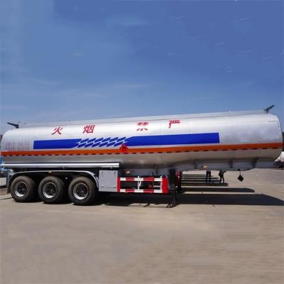 China Trias 45000 van de de Aanhangwagen50t Liter Nuttige lading van de Aluminiumtanker Te koop