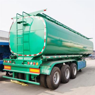 China SS CIMC 3 Axle 40000 Liters Diesel Oil Tanker Trailer for sale