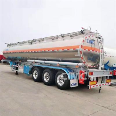 China 45200 Liters Aluminum Palm Oil Tanker Trailer for Sale Price for sale