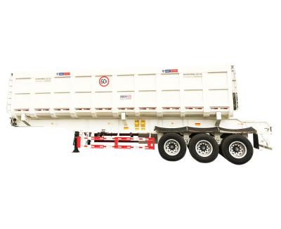 China CIMC tri precio bajo de Ton Dumper Tipper Tipping Trailer del árbol 60 en venta en venta