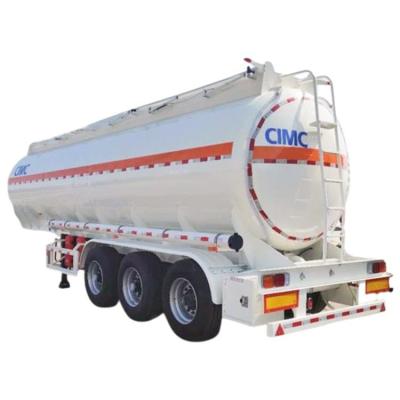 China CIMC 45000 Litres 3 Axles Fuel Tank Semi Trailer foe Sale Price with 4 Compartsments for sale