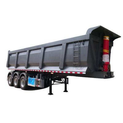 China 3/4 Axle 60/80 Tons Semi Tipper Trailer for Sale with Best Price Near Me in Tanzania for sale