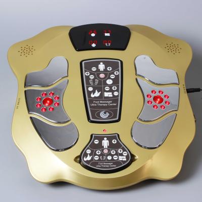 China Electric Foot Muscle Stimulator Blood Circulation Foot Massager with EMS and TEN for sale