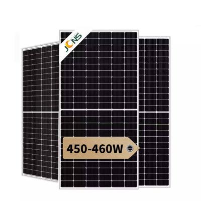 China 445W 450W 455W 460W Monocrystalline Silicon Solar Panel Half Power Cell Solar Module 166mmx166mm for sale