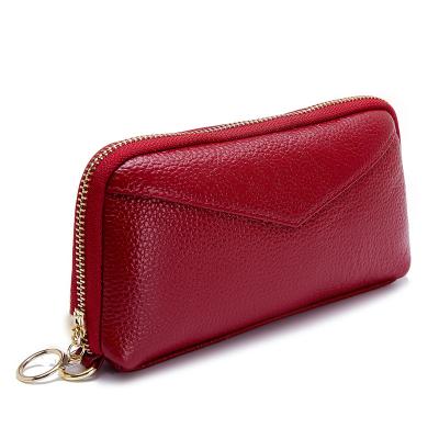 China None New Style Ladies Grabs Cell Phone Leather Korean Bag Square Coin Purse for sale