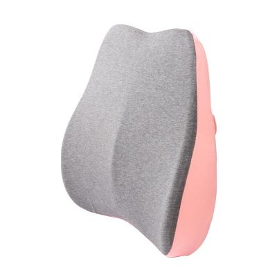 China Popular Hot Selling Amazon Memory Back Cushion For Car For Office Chair Memory Foam Lumbar Cushion for sale