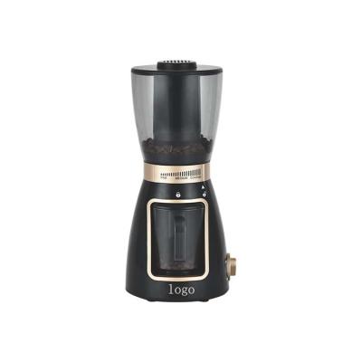 China Commercial Automatic Electric Coffee Grinder Household Small Grinding Degree Adjustment Coffee Bean Grinder for sale