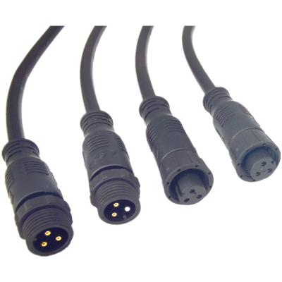 China Screw With Wire Strip Connector High Temperature Resistance DC Male And Female Electrical Cable Connectors for sale