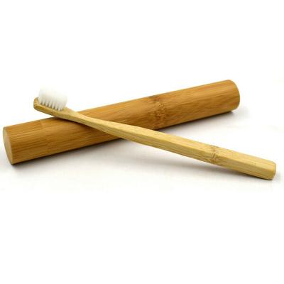 China OEM Biodegradable Toothbrush Cepillos De Dientes De Bambu Wholesale Disposable Organic Bamboo Clean Care Charcoal Wood Toothbrush for sale