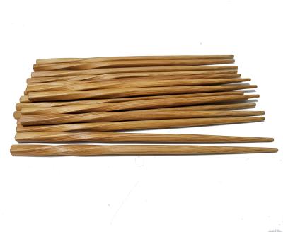 China Bulk Viable Natural Bamboo Twisted Tableware Chopsticks for sale