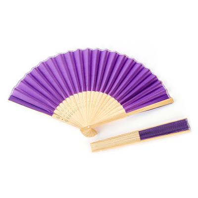 China Europe Fashion Personalized Custom Folding Hand Fan Bamboo Hand Fan Without Gift Box for sale