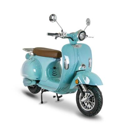 China Vespa Classic Style Adults Electric Scooter With 3000W High Quality Dual Motor 72V Battery Front / Rear: 3.5-10