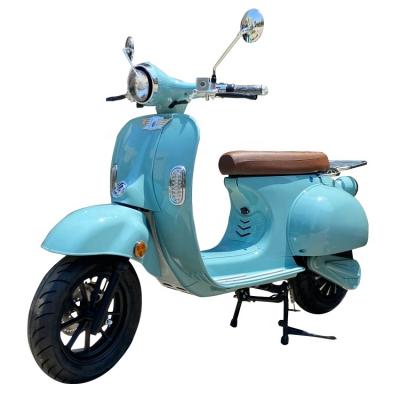 China Unisex EEC Certificate Vespa Retro Style Electric Scooter With 8A Fast Charger 85KMH High Speed for sale