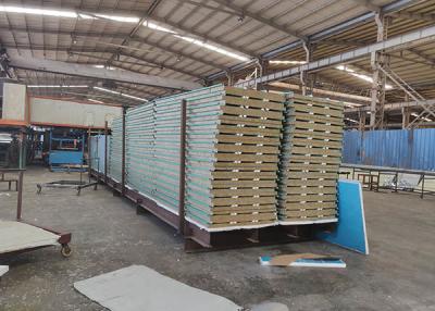 China Rockwool Steel Sandwich Panel Trade Assurance Non Flammable Easy Installation for sale