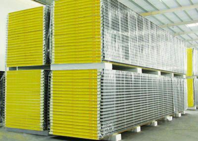 China Flexible Glass Wool Sandwich Panel , Vacuum Insulated Panel Moisture Resistance for sale