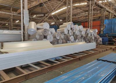 China Flexible Galvanized Steel Sheets , Zinc Roofing Sheets Corrugated For Roof And Wall for sale