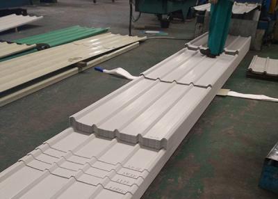 China Prepainted Corrugated Steel Roofing Sheets Tiles For Prefabricated Building for sale