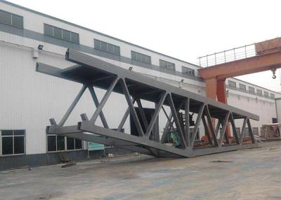 China High End Steel Pedestrian Bridge , Steel Frame Bridge High Intensity Q235B Q345B for sale