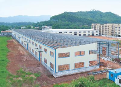 China Long Lifetime Prefab Commercial Building Steel Structure Hangar Shed Warehouse for sale