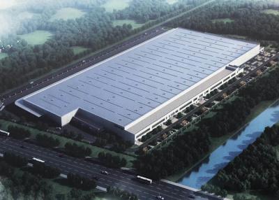 China Construções pré-fabricadas do metal da estrutura industrial de grande período para a oficina e o armazém à venda