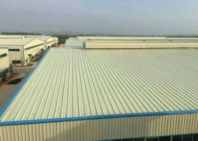 China Prefabricate Steel Warehouse Structure With Monitor Customized Size for sale