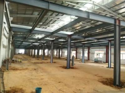 China Prefabrication Steel Structure Warehouse Workshop Poutry Farm ISO9001 Approved for sale