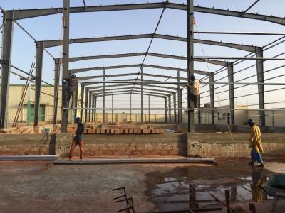 China Prefabricated Light Steel Frame Structure Building Warehouse Workshop for sale