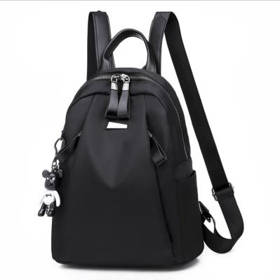 China Waterproof Backpack Women 2021 New Fashion Oxford Cloth Backpack Small Women Korean Fashionable Nylon Outdoor Travel Ladies Bag for sale