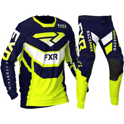 China 2022 New FXR Motocross Anti-UV Speed ​​Dirt Bike MX Suit Motorcycle Tank Top Set Long Sleeve Motorcycle fxr for sale