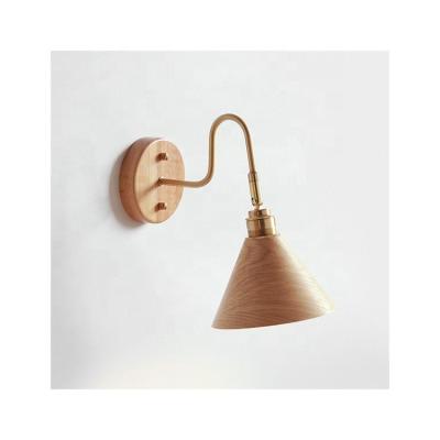 China Luxury Oakwood Copper Wood Shape Tapered Chandelier Lights Pendant Wall Lamp for sale