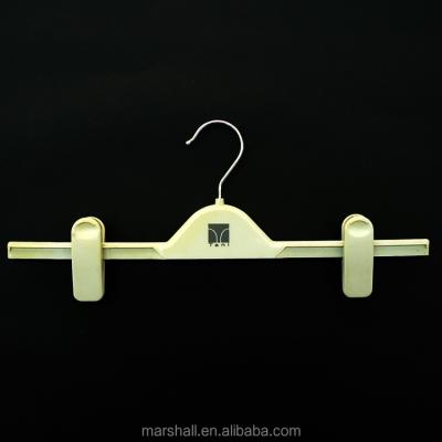 China Wardrobe Fashion Trouser Hanger Factory Hanger Top Clip Hanger for sale