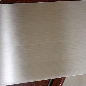 China Cold Rolled SS Mirror Finish Stainless Steel Plate 201 HL 0.8mm for sale