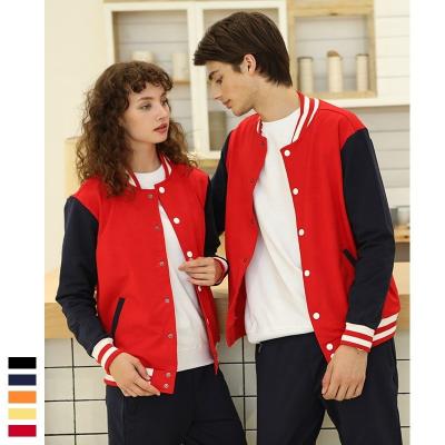 China QUICK DRY store baseball 300g unisex casual sweatshirt online jacket embroidery printing empty cardigan wholesale men's baseball coat for sale