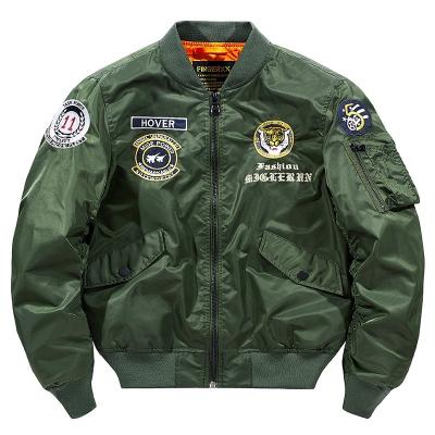 China Vintage QUICK DRY high quality winter fashionable kanye fashion Jacket men Pilot Air Force MA1 bomber large tool pocket military jacket for sale