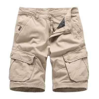 China Hot Selling Anti-wrinkle Most High Quality Men's Size Loose Summer Mens Cargo Work Shorts 100% Cotton Multi-pockets Mens Shorts for sale