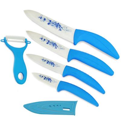 China Sustainable Beauty Gifts Zirconia Kitchen Ceramic Knife Fruit Knife Set Kit 3