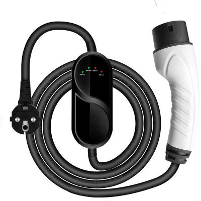 China Econg New Arrival Waterproof Level 2 16A 3.5KW Fast Electric Car Portable Type 1 EV Charger ECONG for sale