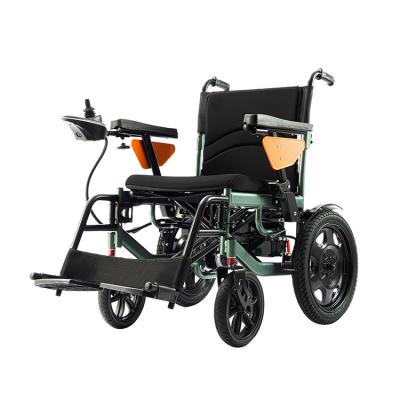 China Carbon Steel High Performance Commode Automatic Folding Electric Wheelchairs Bangeran for sale