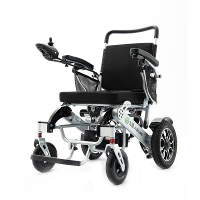 China Folding Electric Wheelchair With Toilet For Sale Cisabled People For Stairs Indoor And Outdoor 1100*630*960 mm for sale