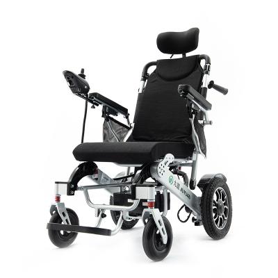 China Electric Power Wheelchair Power Folding Lightweight Wheelchair Wheelcharis Power Wheelchair 1100*630*960 mm for sale