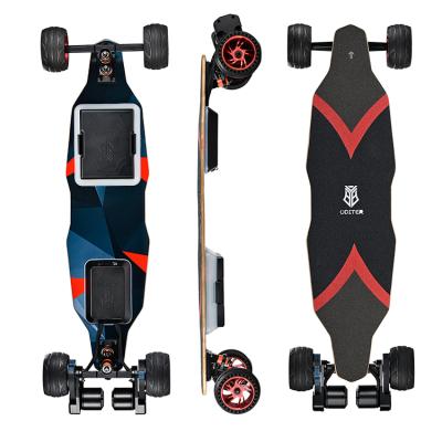 China Big 45km H Electric Longboard Electric Longboard Kit Adult Complete Off Road Skate Custom for sale